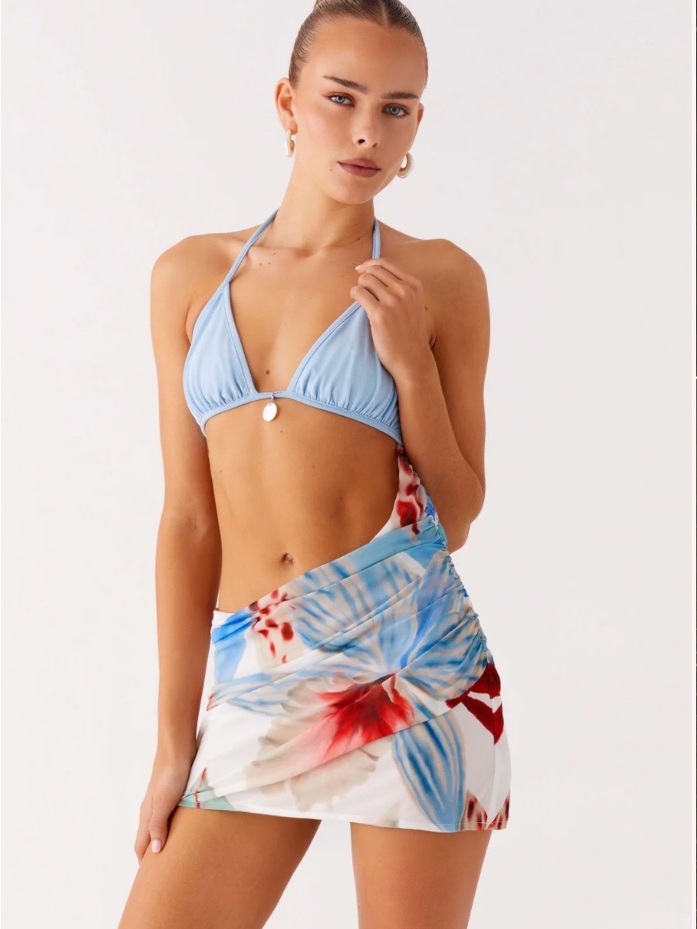 Peppermayo Blue Floral Dress